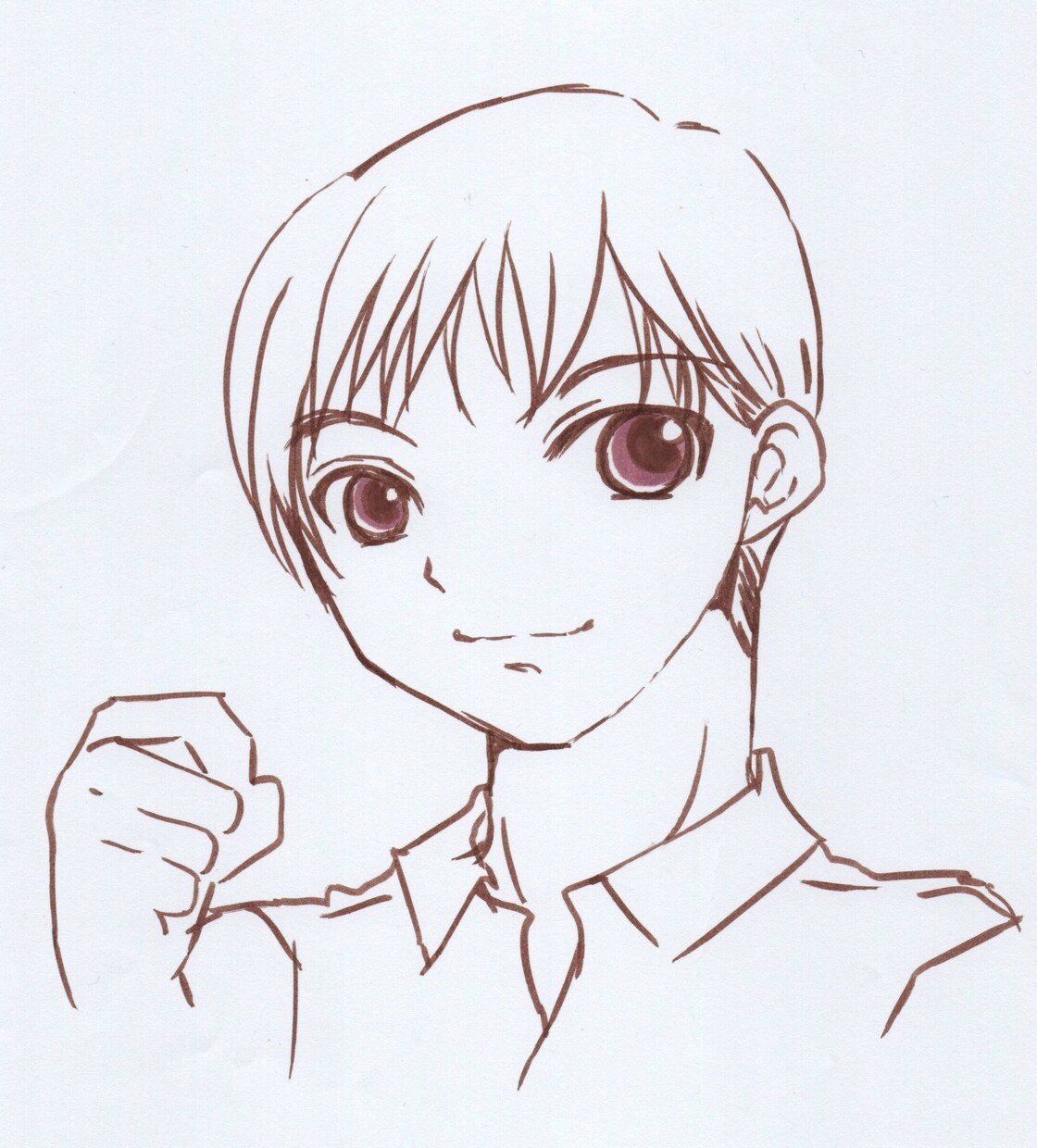 ゆるふわなシンプルな線の似顔絵をお描き致します シンプルな少し漫画タッチなイラストです(˶' ᵕ ' ˶) イメージ6