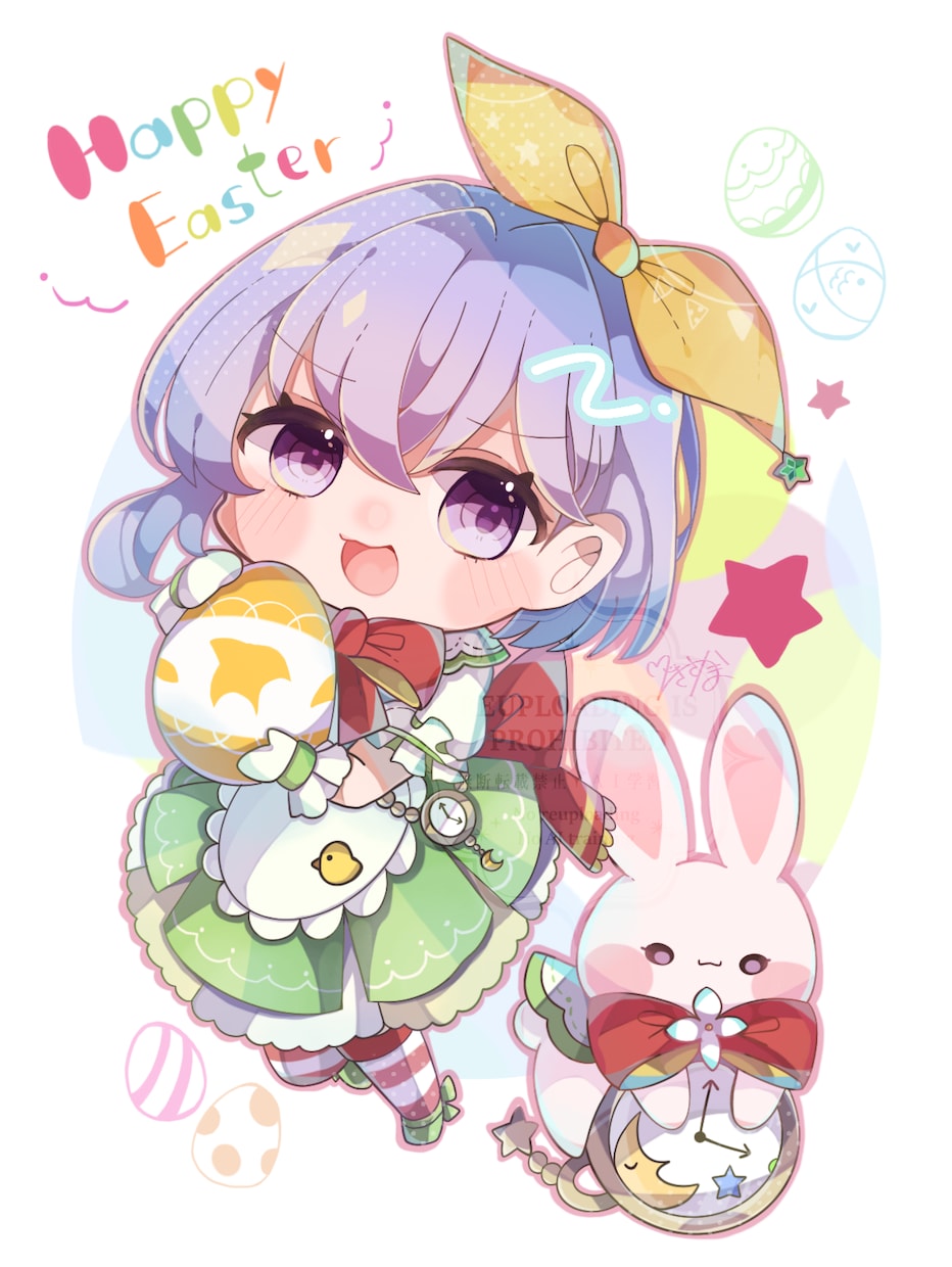 最短5日〜お急ぎ便有！】かわいいミニキャラ描きます 線画の有無の絵柄をお選び頂けます！ イメージ7