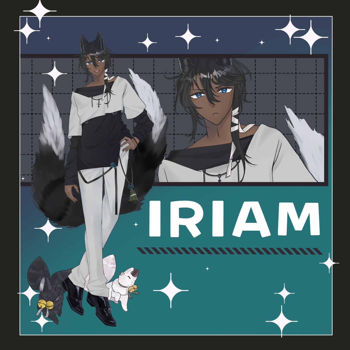 IRIAM立ち絵のデザインを承ります あなたの理想のイラストをデザインし形にいたします イメージ5