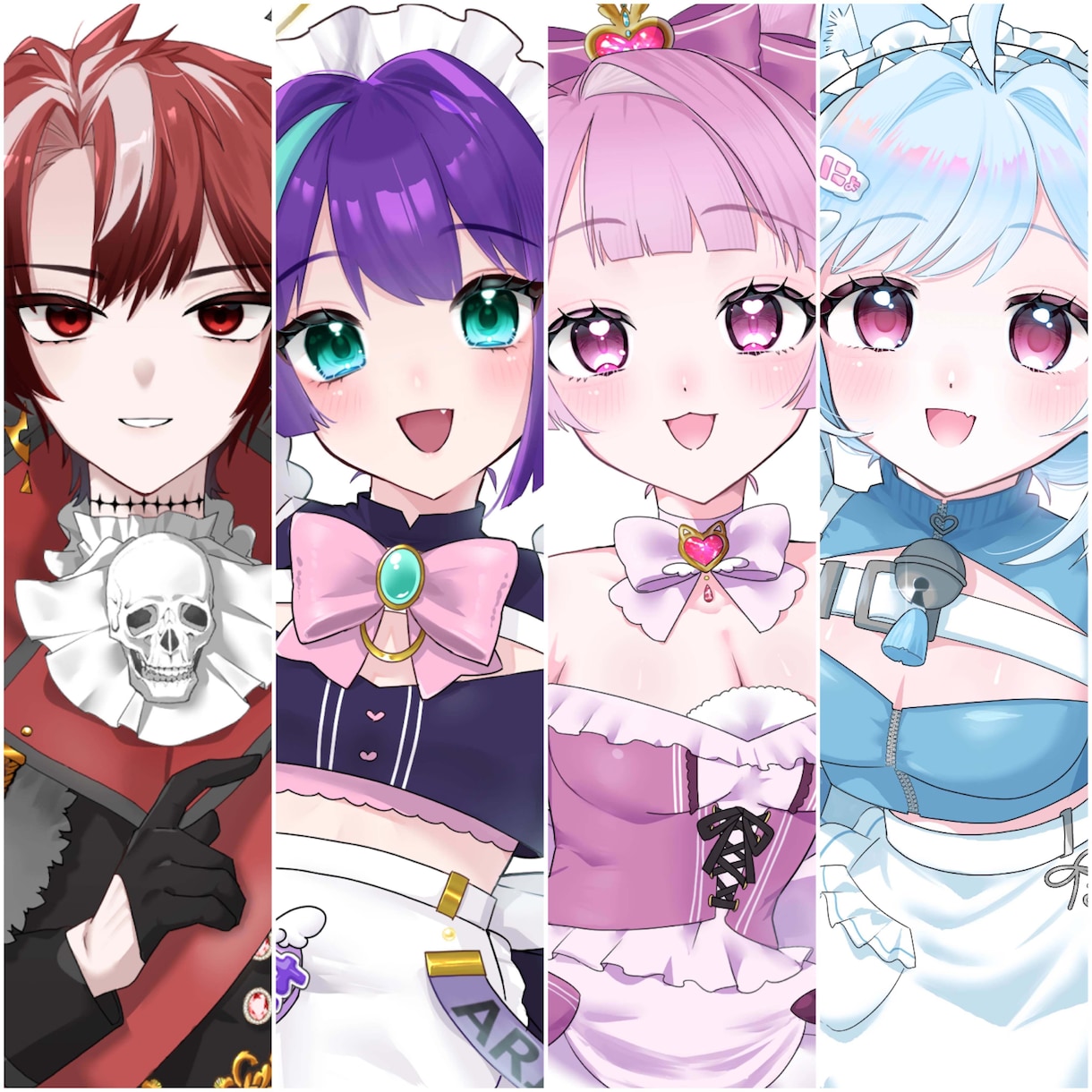 最短納品10日！魅力的な立ち絵描きます 立ち絵ミニキャラ等おまかせください！ イメージ2