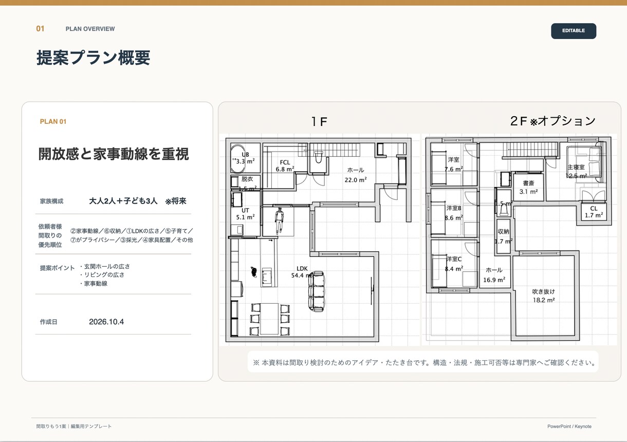 今の間取りとは違う「もう1案」をご提案します ハウスメーカーの間取りで決定前に、別アイデアを見てみませんか イメージ1