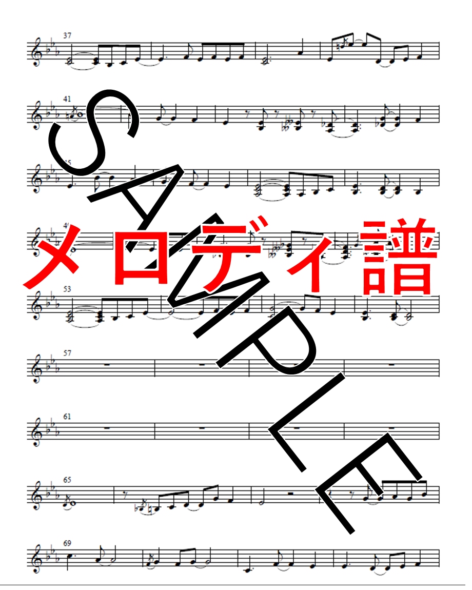 音源よりプロ作成の高精度な【楽譜】作成します 1秒15円〜お見積り♪ピアノ･ギター･民族楽器まで多数対応♪ イメージ3