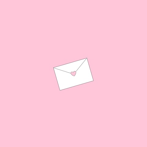 匿名評価OK☆悩み相談等あなたにラブレター書きます ゆるふわゆめかわ女子があなたに手書きのラブレターを書きます。 イメージ2