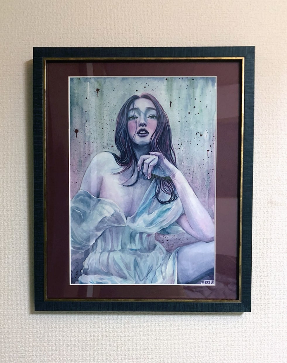 寒色系を中心に、水彩で絵を描きます ご自宅のインテリアや、お店のアクセントに イメージ6