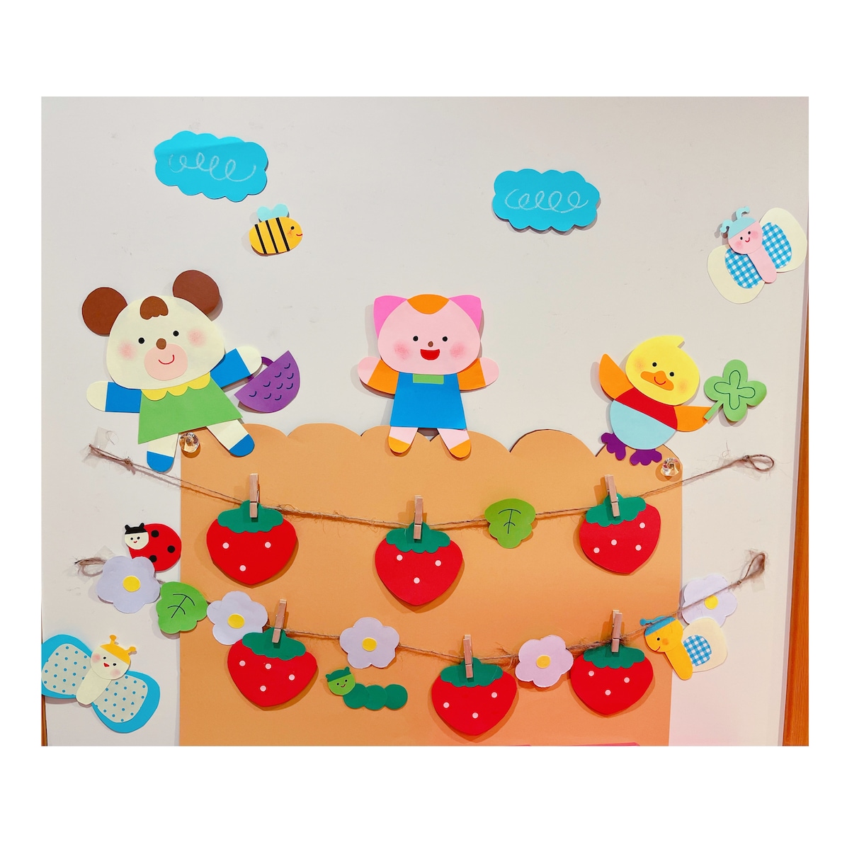 幼稚園や保育園の壁面制作などの作成を承ります 指定された期限までにお作りできるようにします。 イメージ1