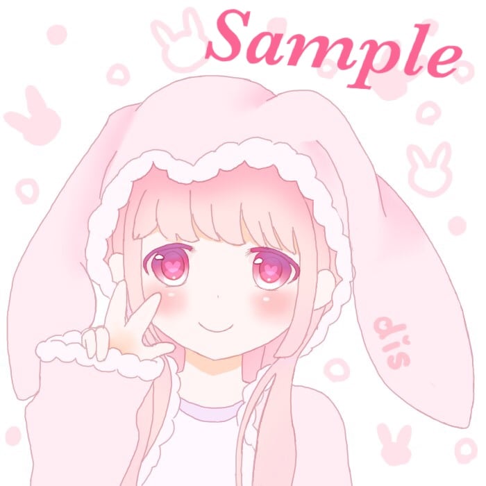 デジタル イラストオーダー 受付ます SNSアイコンなどにいかがでしょうか??♪ イメージ1