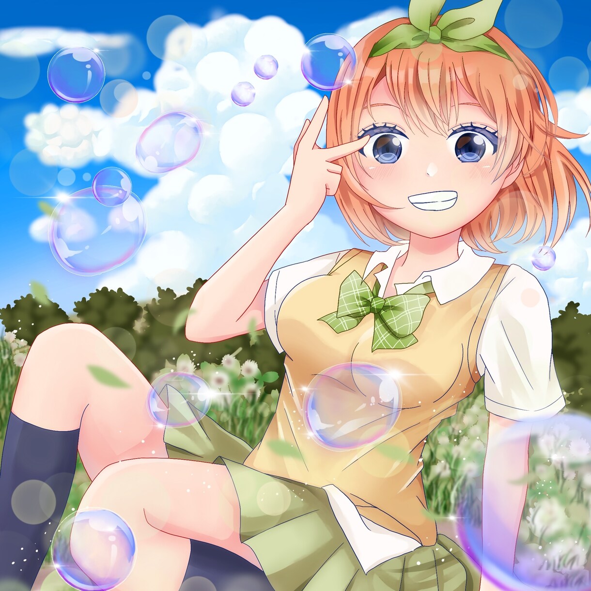アイコン、ヘッダー、一枚絵、ちびキャラ描きます 貴方だけの可愛い女の子のキャラ描きます！ イメージ1