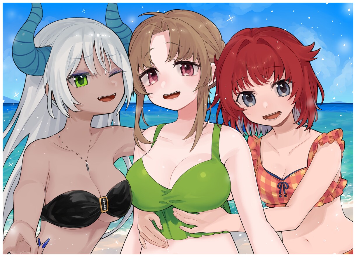 他サイトで実績あり。アイコンイラストを描きます Vtuberさんを描かせて頂いた実績が多数あります！ イメージ10