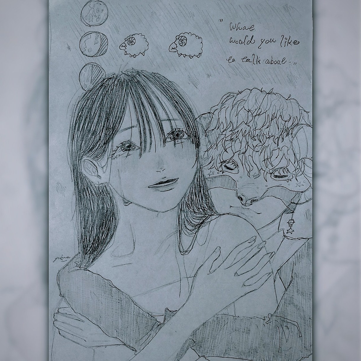 最安値！〇個性のある絵柄でイラスト描きます MVなどのサムネが必要な方に！ イメージ1