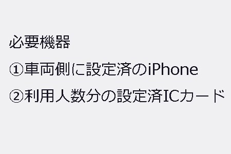 乗車確認通知システム作成します 送迎サービス提供者様向けiPhone ショートカット利用 イメージ3