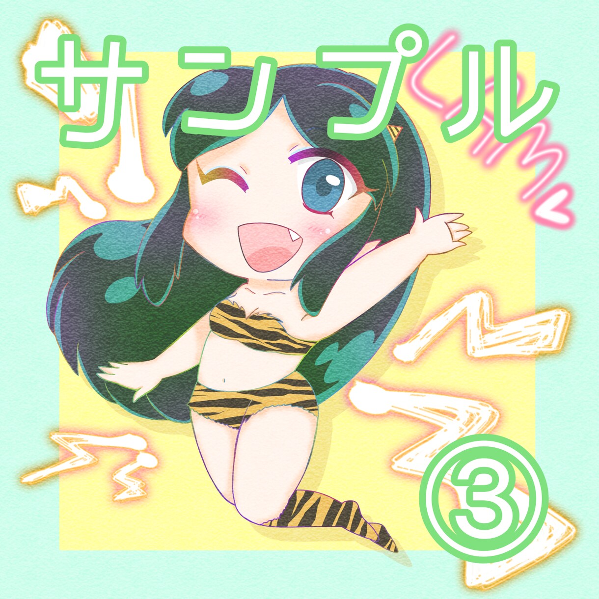 可愛いミニキャラ描きます SNSアイコンやイラスト等を可愛いミニキャラで描きます！ イメージ4