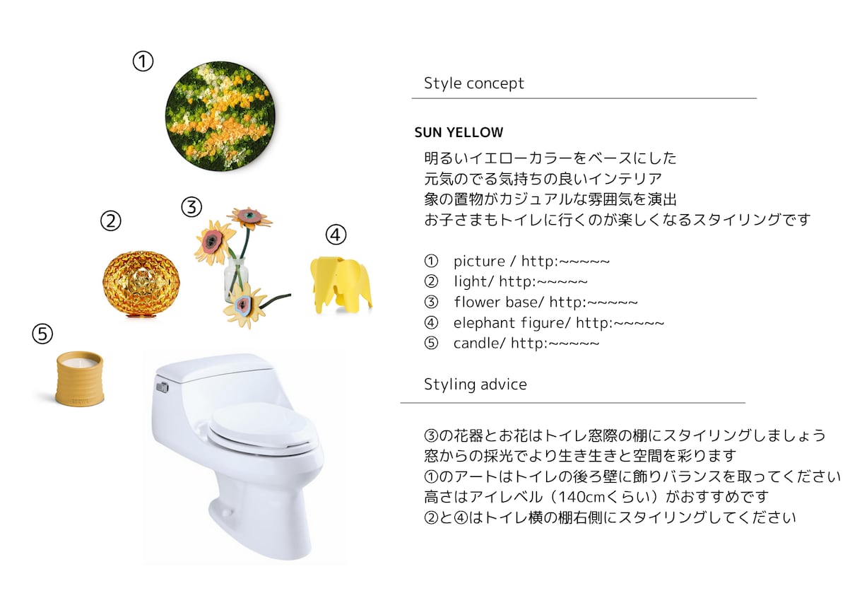 おしゃれなトイレにインテリアコーディネートします 憧れの空間に！プロがスタイリング・アドバイスします イメージ4