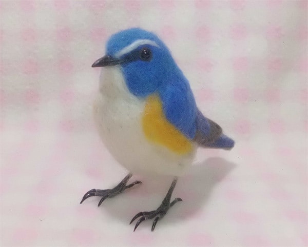 貴方のお気に入りの野鳥の羊毛フィギュアを制作します 普段ショップではあまり見かけない「羊毛の野鳥」を制作します イメージ2