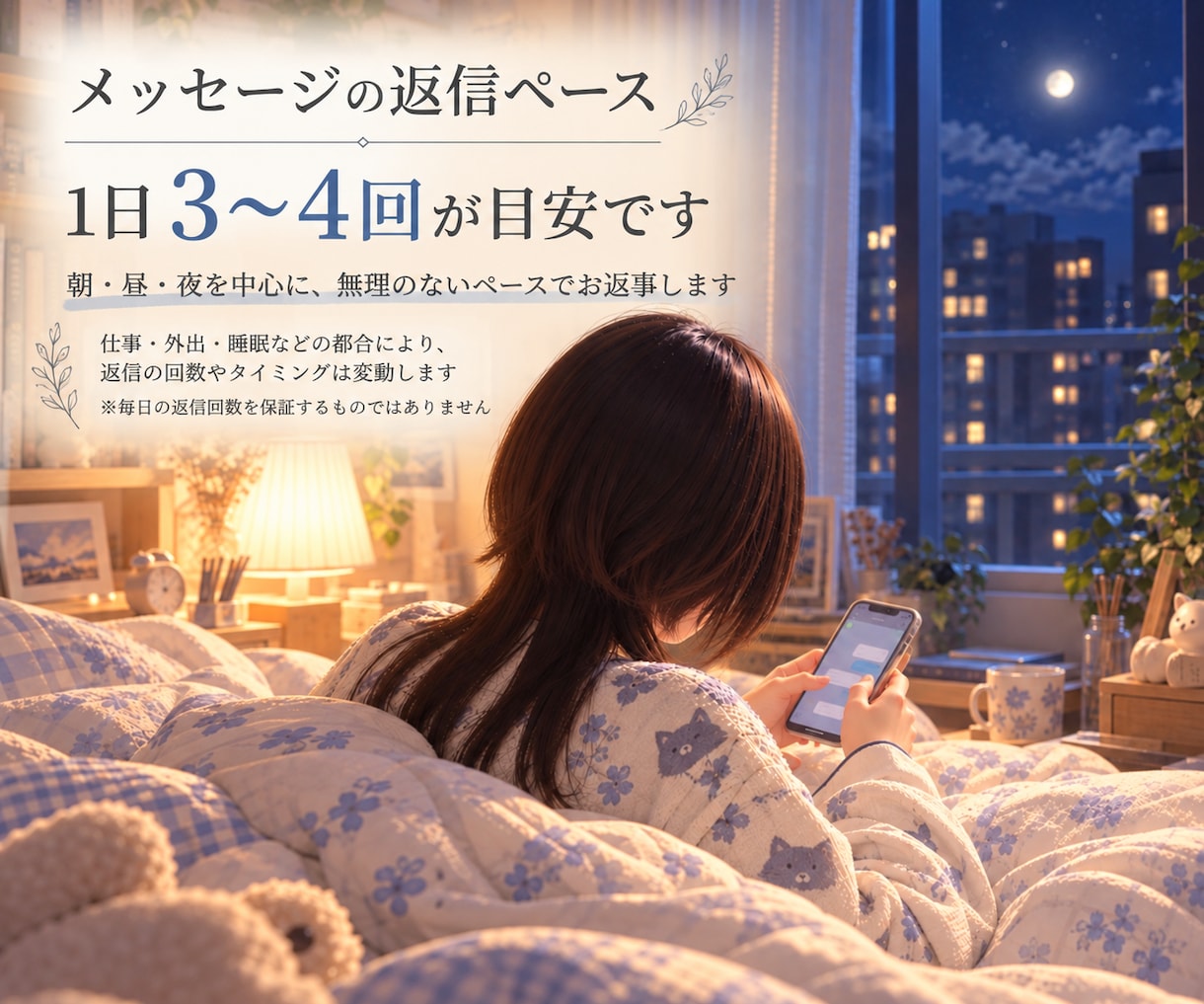 電話が苦手な繊細さんへ。3日間チャットで話せます HSP気質、人間関係、自分らしさ、文章で自分のペースでどうぞ イメージ3
