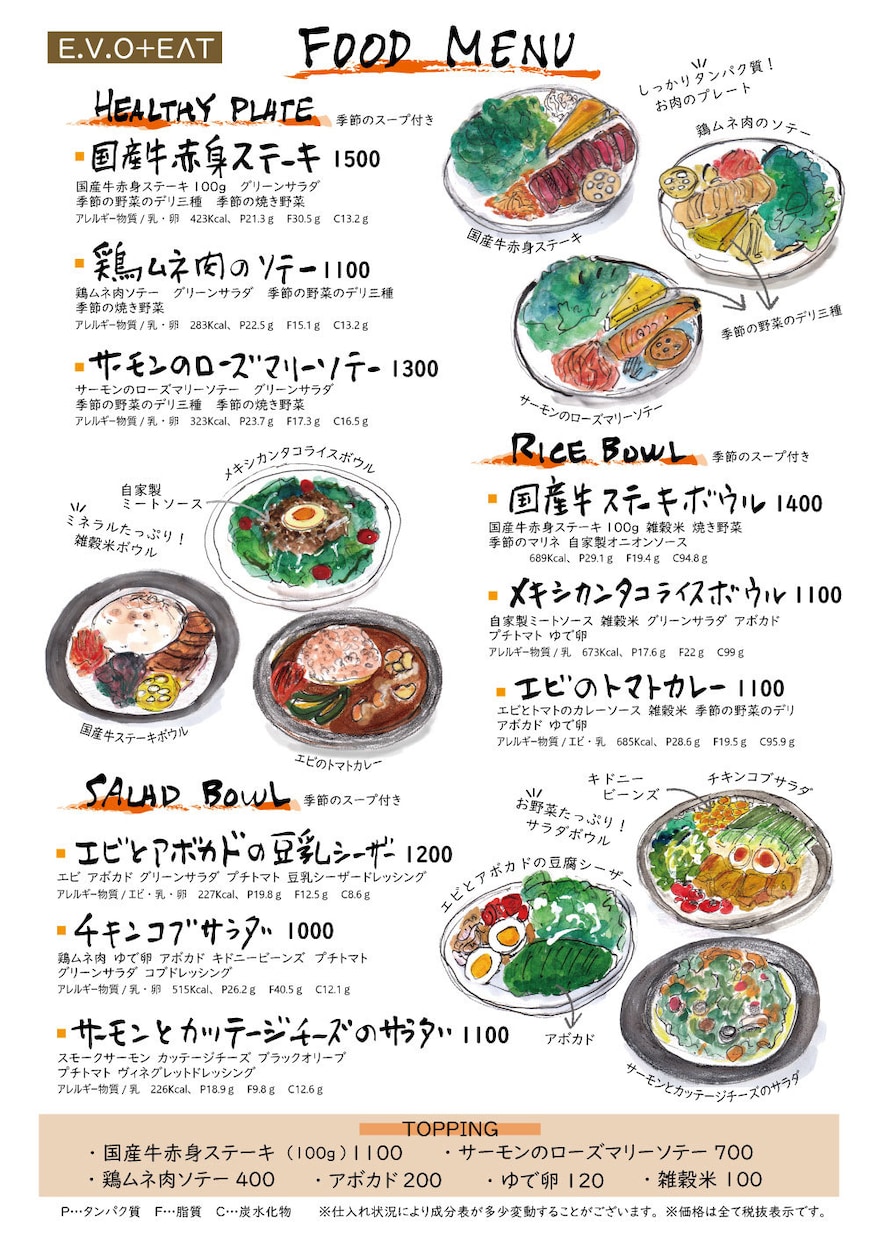 筆文字メニューつくります 手書き文字でお客様の目を引くメニューを制作いたします。 イメージ7