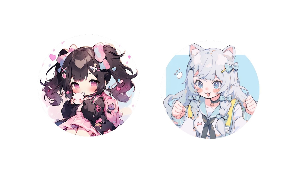 アニメ風のかわいいイラストをお渡しします かわいいイラストを提供します！ イメージ1