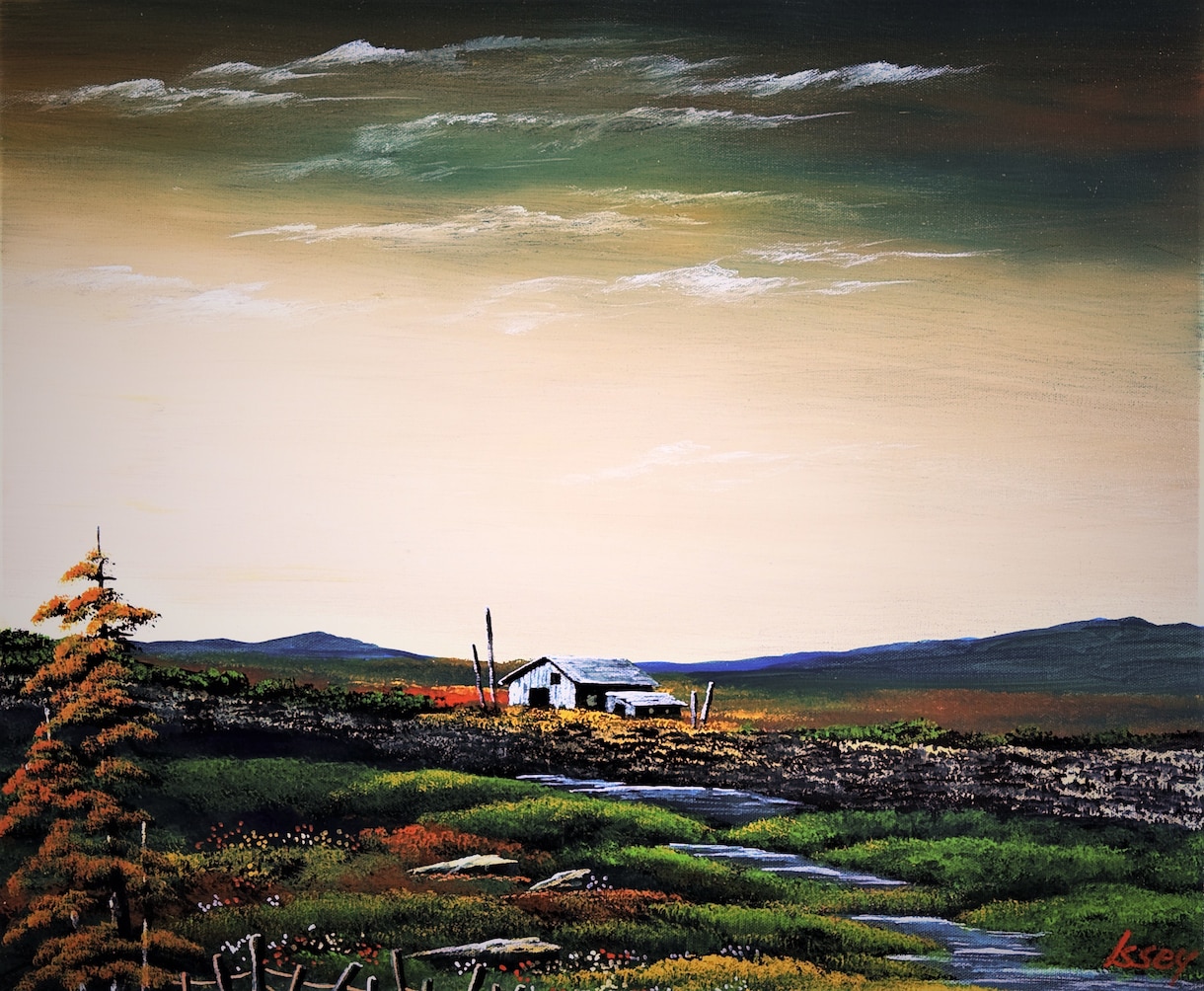 のんびりしたアイルランドの地が楽しめます 昔の田舎の風が吹く・・・郷愁のアイルランド湿地帯。 イメージ1