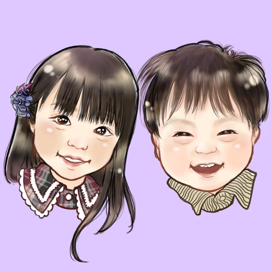 似顔絵描きます データのやり取りで気軽に似顔絵！ イメージ7