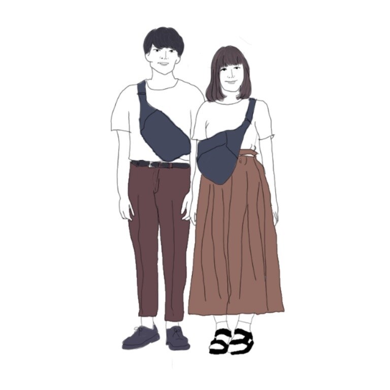あなたの思い出やお気に入りの画像を元に絵を描きます カップル、ご夫婦、結婚式、親子、等の似顔絵を書きます！ イメージ5