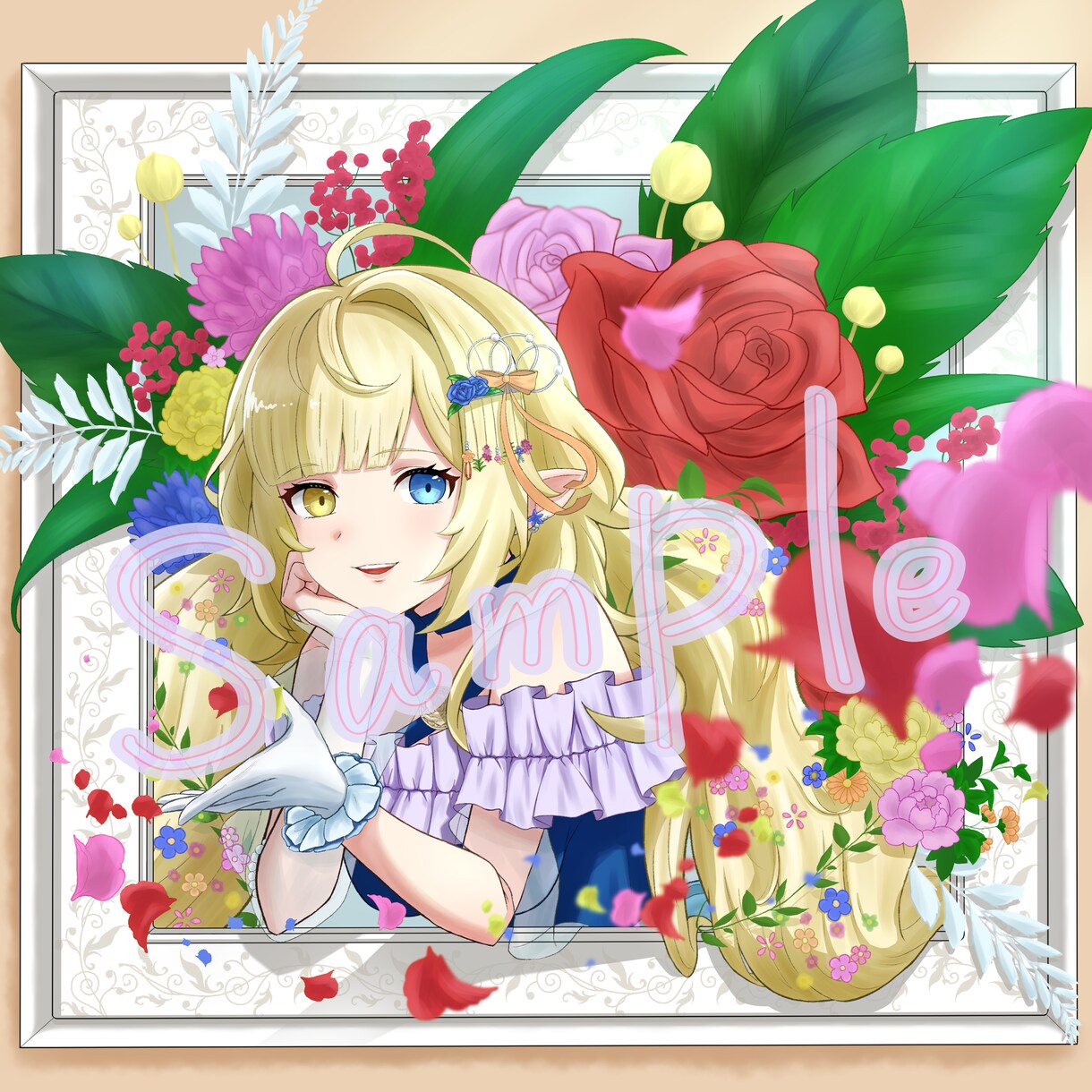 商用利用可｜可愛いキャラクターイラスト制作します SNSアイコンや観賞用の一枚絵など、ご希望に合わせて制作♪ イメージ6