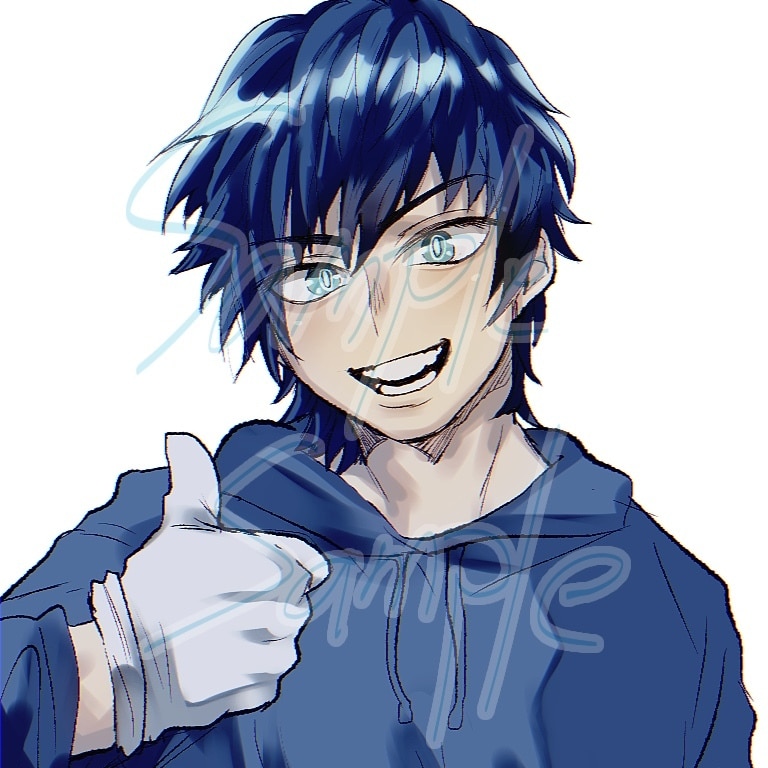 SNSアイコン・イメージ画像描きます SNSのアイコン.配信のイメージキャラクターのイラストなどに イメージ1