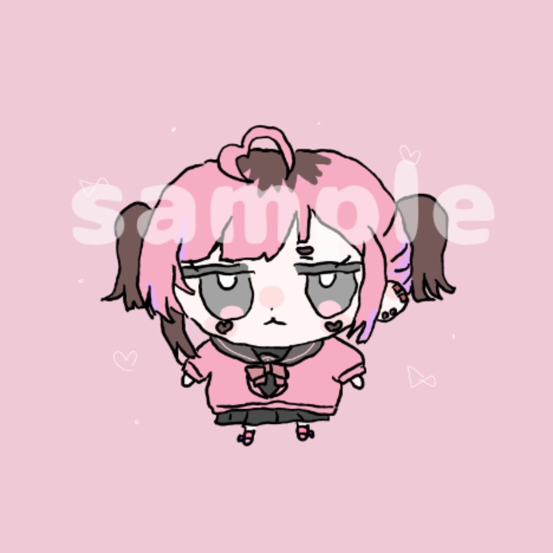 デフォルメイラストオーダー受け付けます SNSアイコンや切り抜き動画などに！ イメージ5