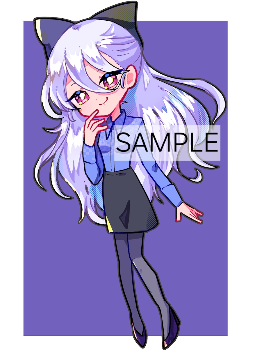 ポップなイラスト描きます あなただけのアイコンやSNS向けのイラスト描きます！！ イメージ2