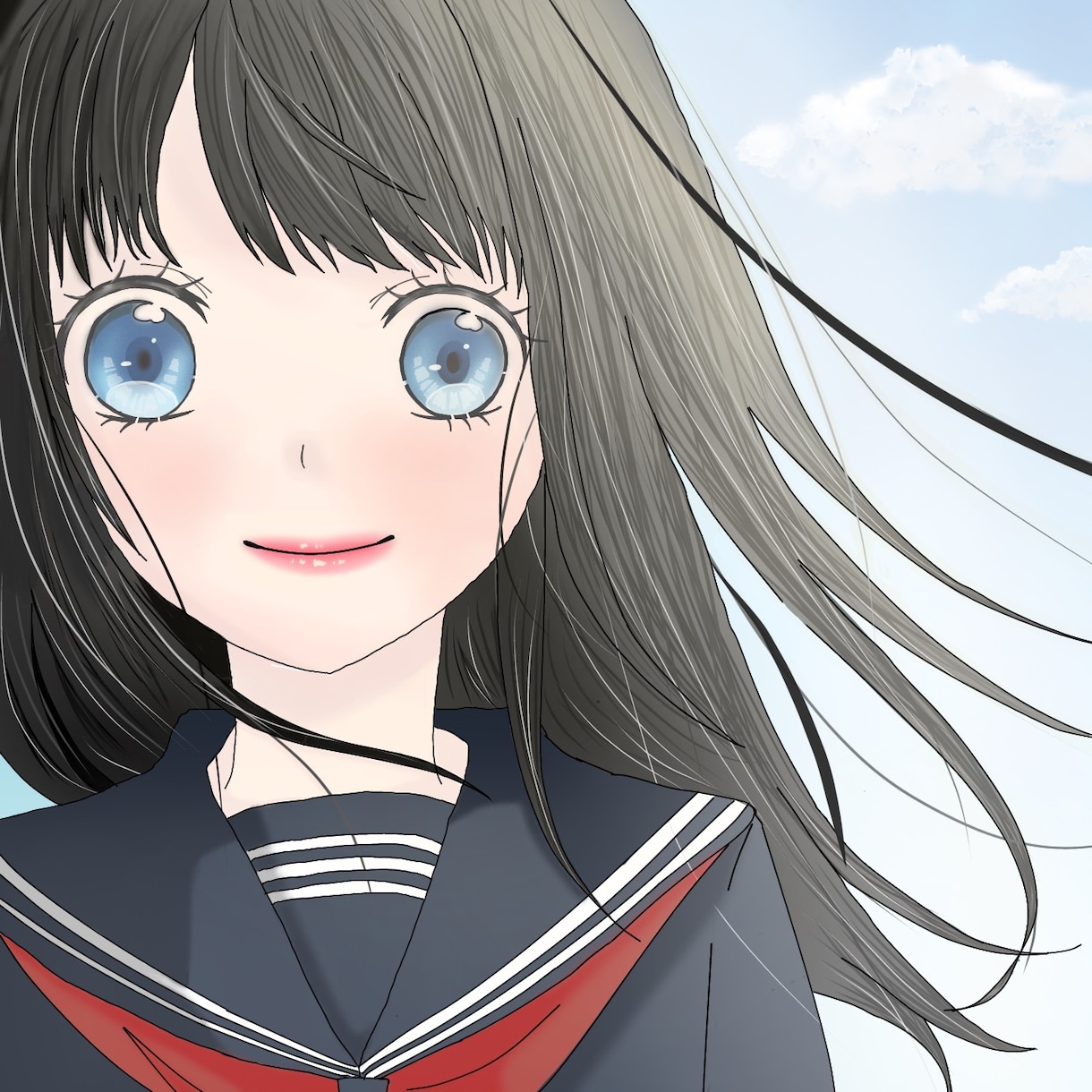 少女漫画風の可愛いイラスト描きます 少女漫画のような可愛いイラストを描きます！ イメージ1