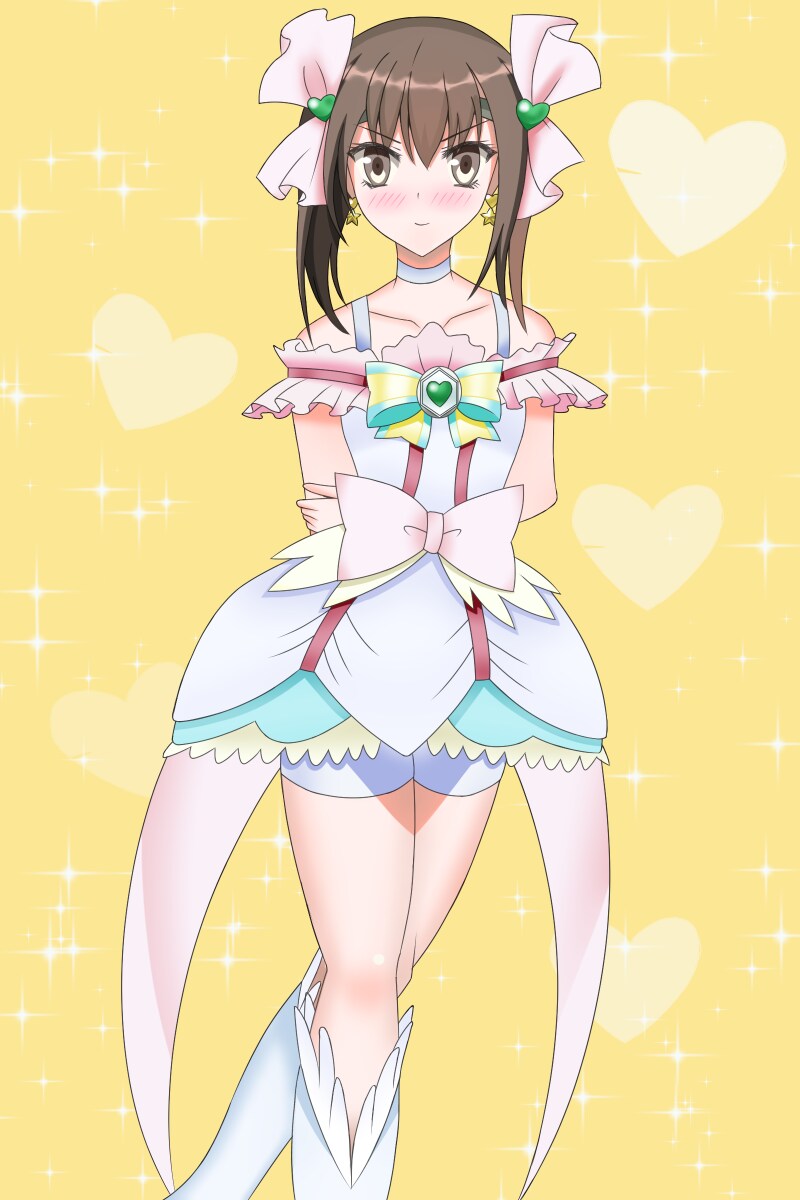 かわいいキャラのイラスト描きます 女性キャラの立ち絵、1枚絵をお描きします イメージ8