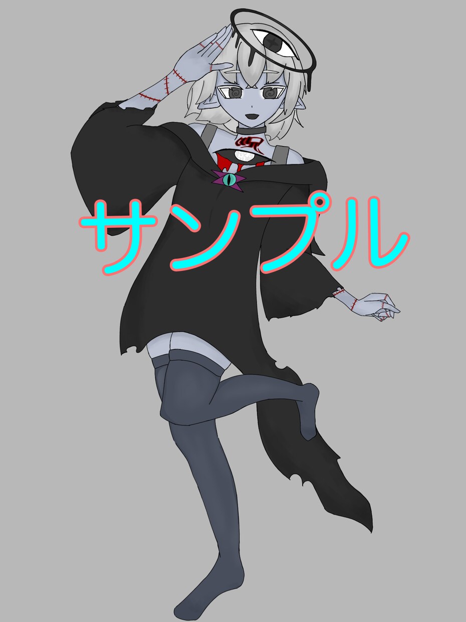 お好みにイラストを仕上げてます アイコン作成・SNS関係イラスト作成・キャラデザなど イメージ1