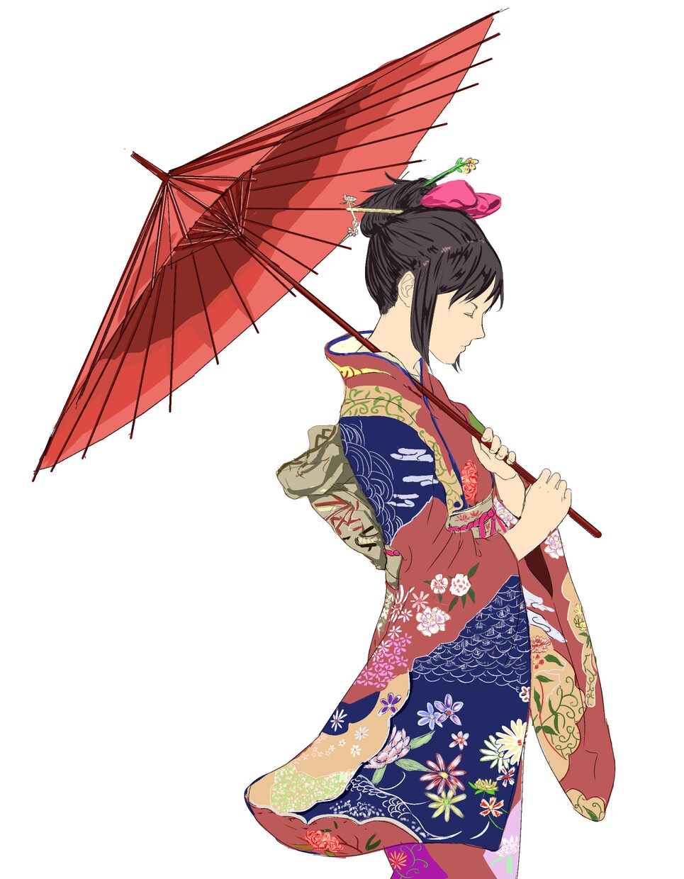 ごきぼうのイラスト描きます あなたのご希望のイラストかきます イメージ3
