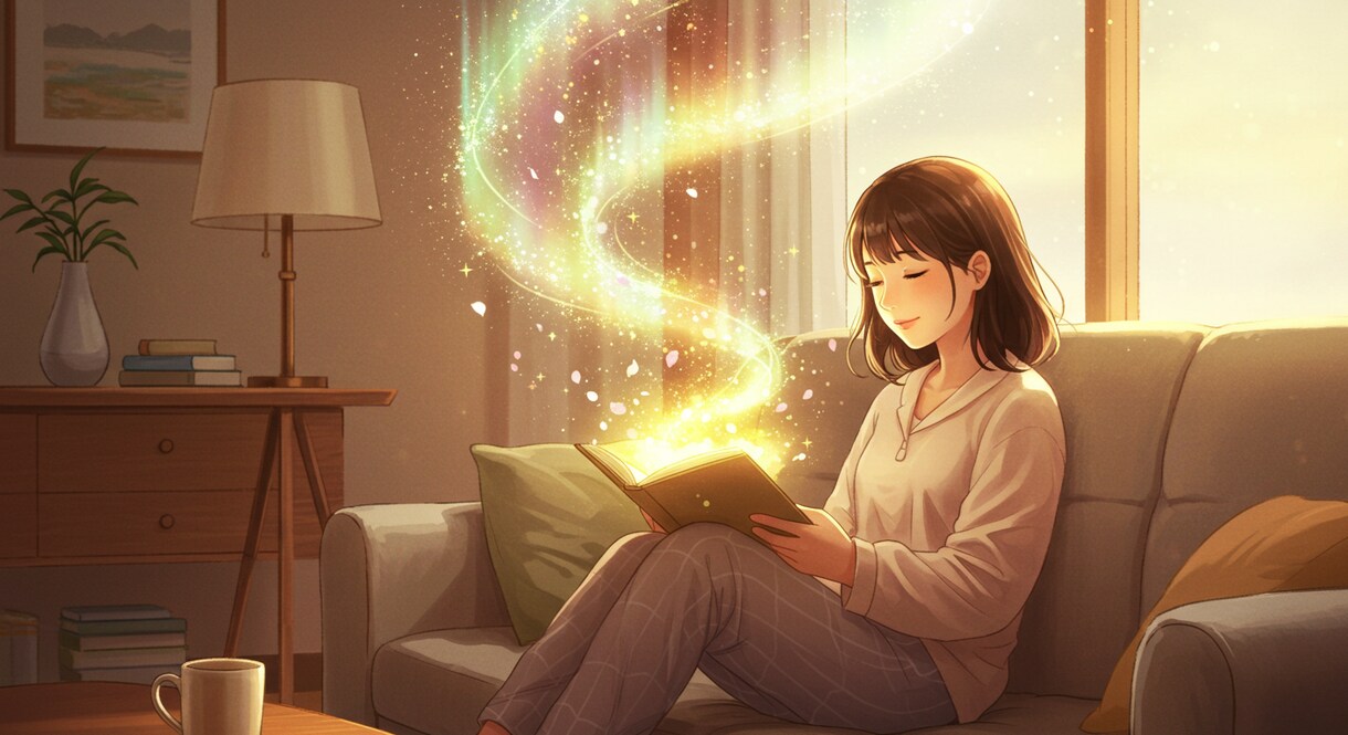 読むだけで癒される＊オリジナルの物語りを作ります 〜保育士がお届けする、脳が喜ぶ大人のリラクゼーション〜 イメージ1