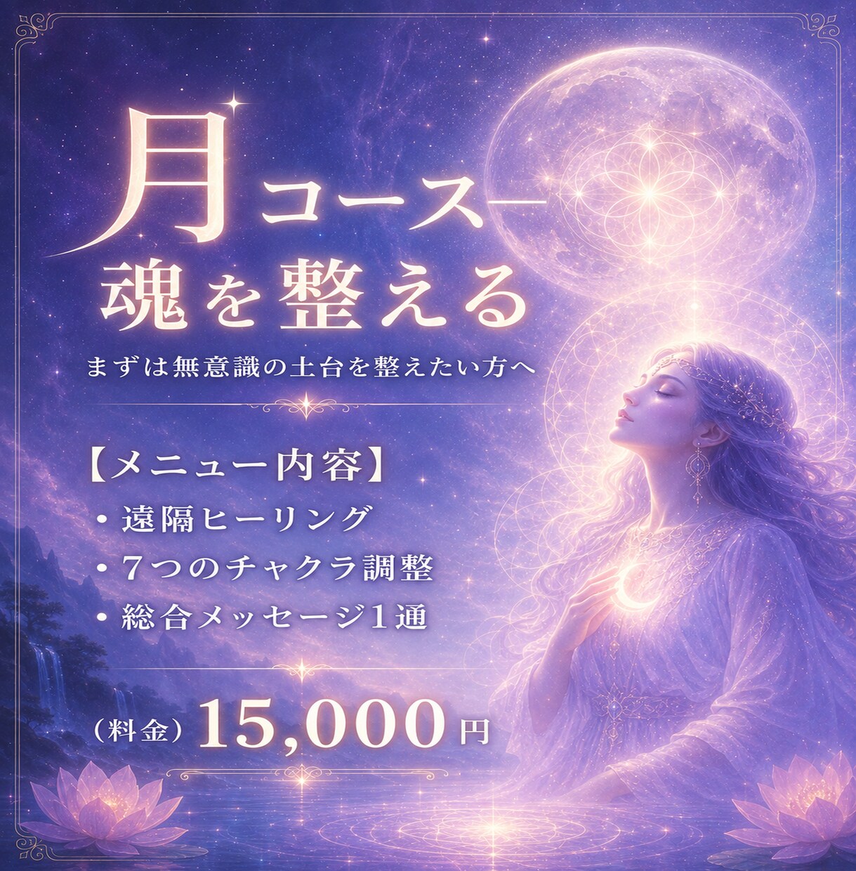 7つのチャクラを整える遠隔ヒーリングを行います なぜか流れが動かない時に。心とエネルギーの土台を整えます。 イメージ3