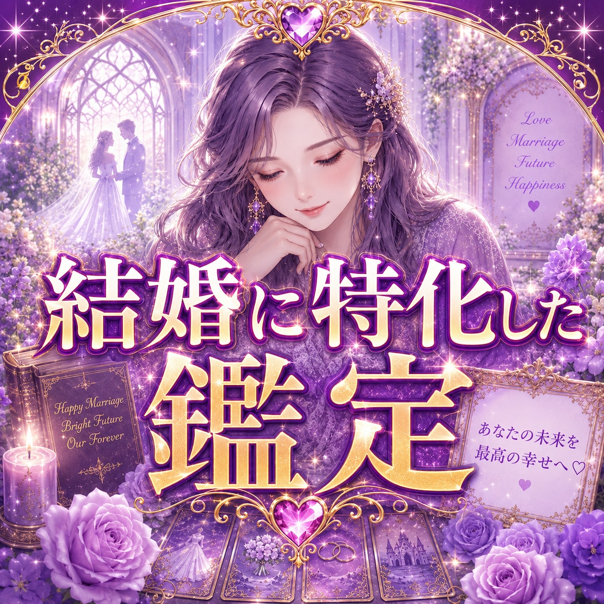 結婚鑑定　あなたの婚期を占います 私、結婚できるのかな——そう思ったこと、ありませんか? イメージ1