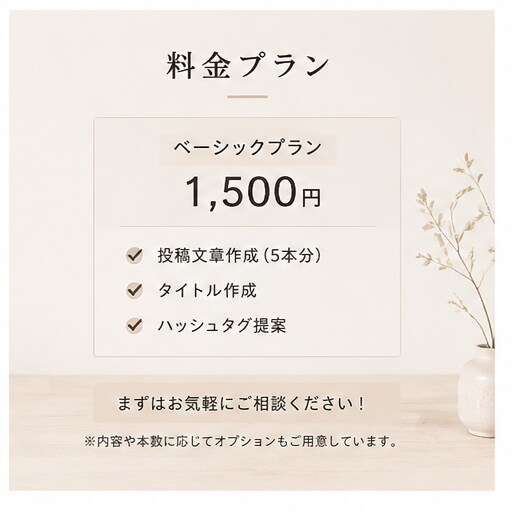 Instagram投稿戦略を作成します SNS投稿作成をAI活用で効率化します！ イメージ5