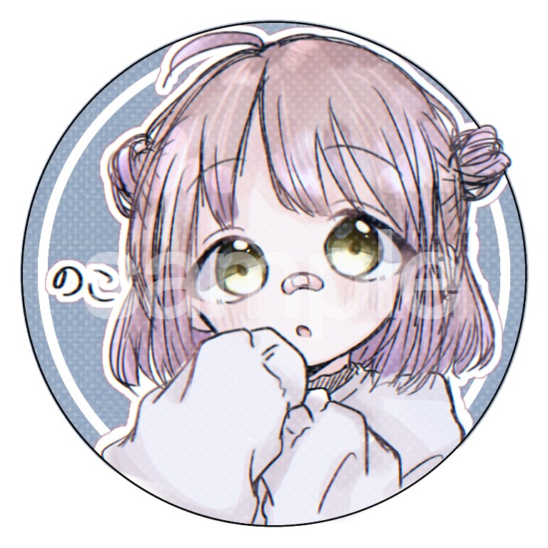 SNSのイラストをお描きします あなたのコテキャラちゃんを丁寧に描きます イメージ1