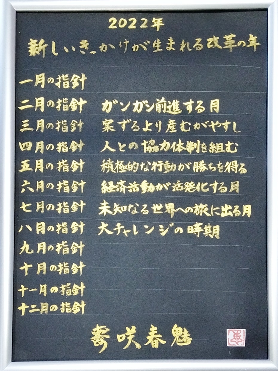 大切なSNS投稿を流すことなく文字起こし致します 世界に一つだけのSNSメモリアルアート、黒に金文字で書きます イメージ2