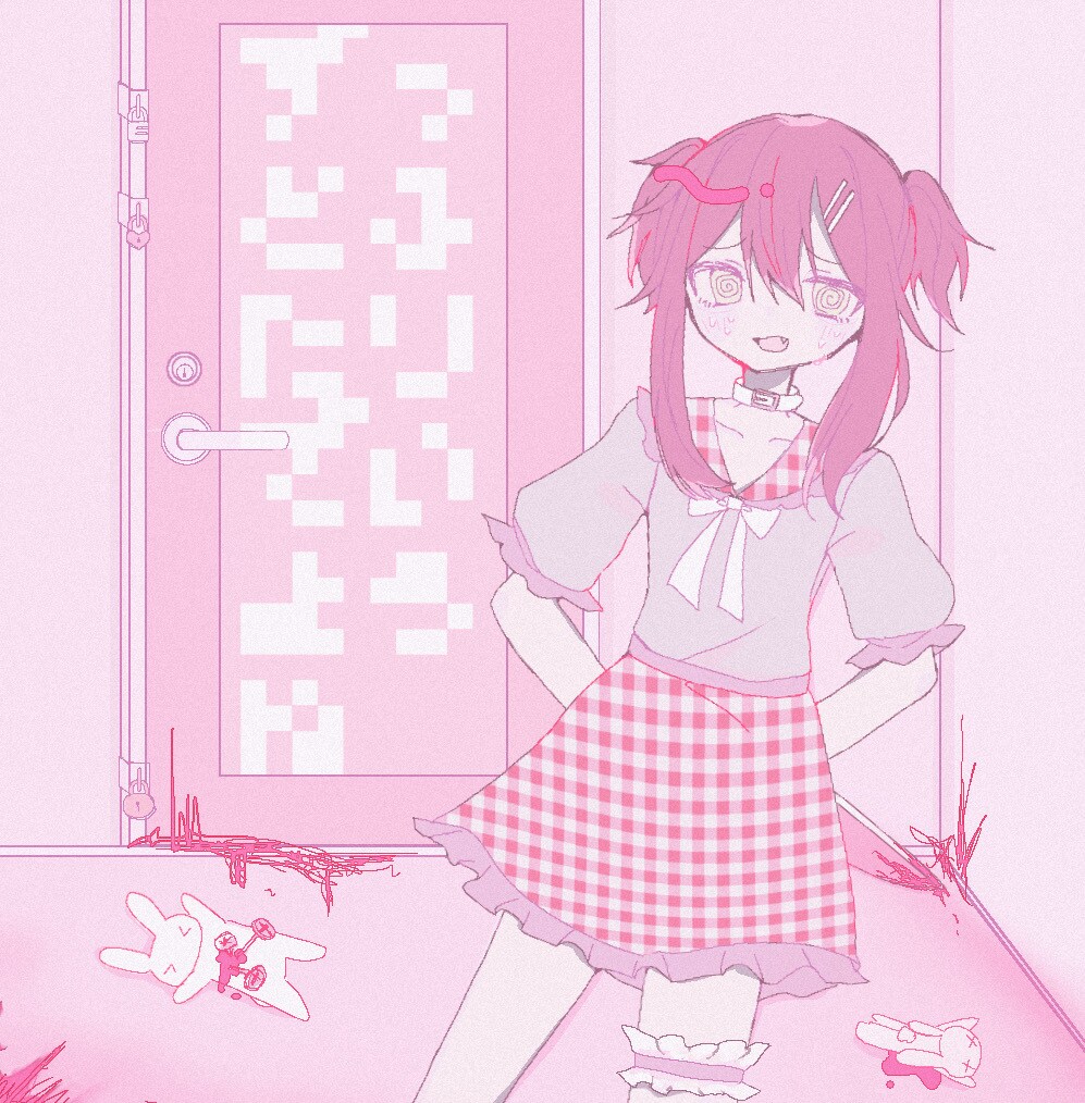 ちょっぴりダークでキャワなイラストを作成します 病み/ゆめかわイラストそんなキャワなイラストを作ります♡ イメージ6