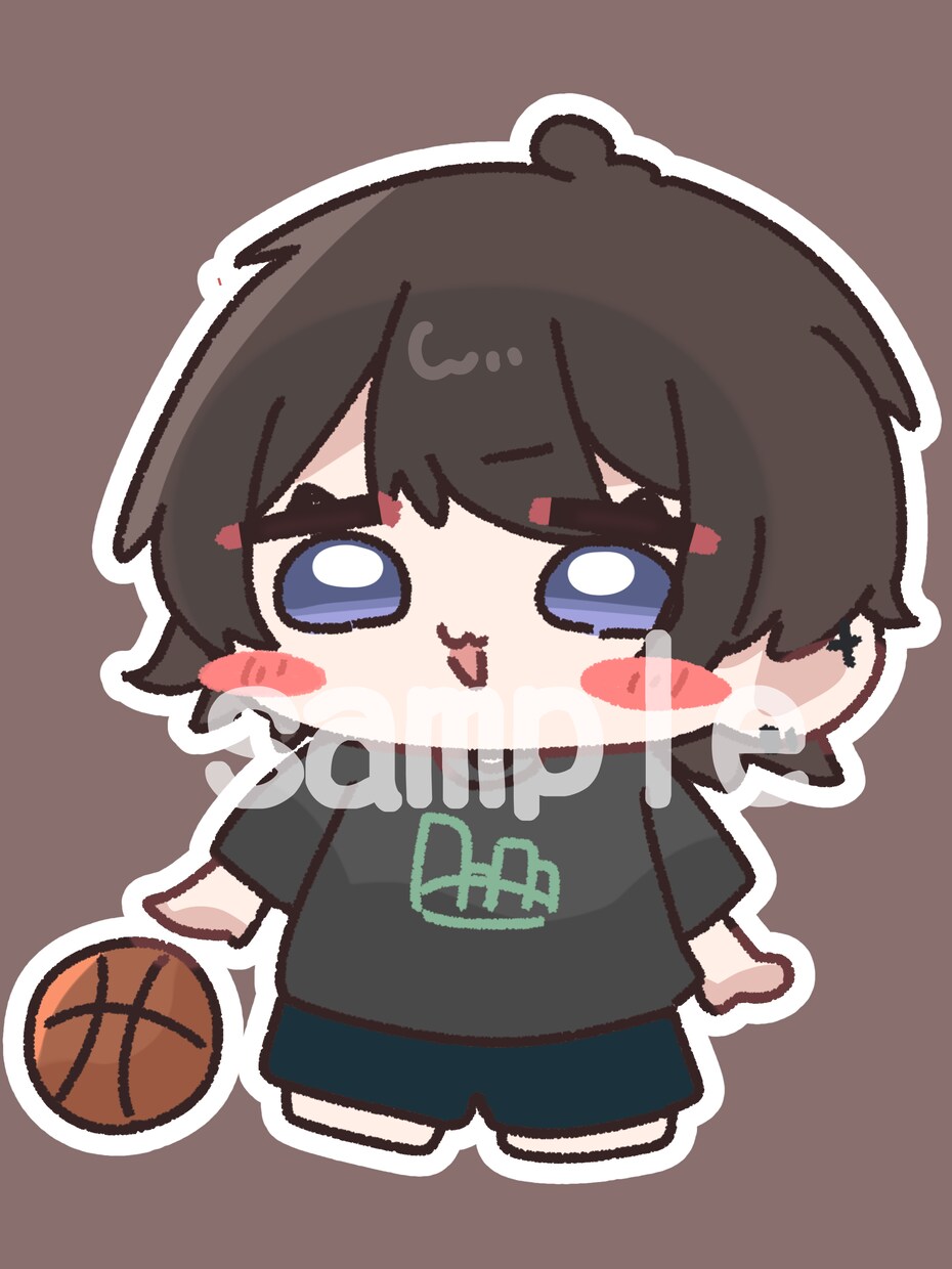 即日も可能！！ミニキャラ描きます ふわふわとした可愛いキャラクター好きの方におすすめです！ イメージ4