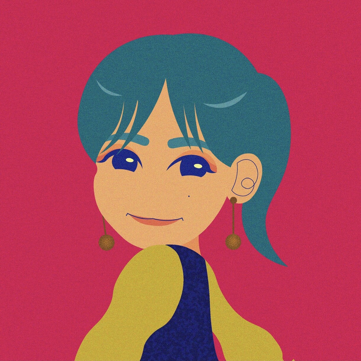 ポップでキャラクター感のある似顔絵を描きます 各種アイコンなどにお使いください！ イメージ5