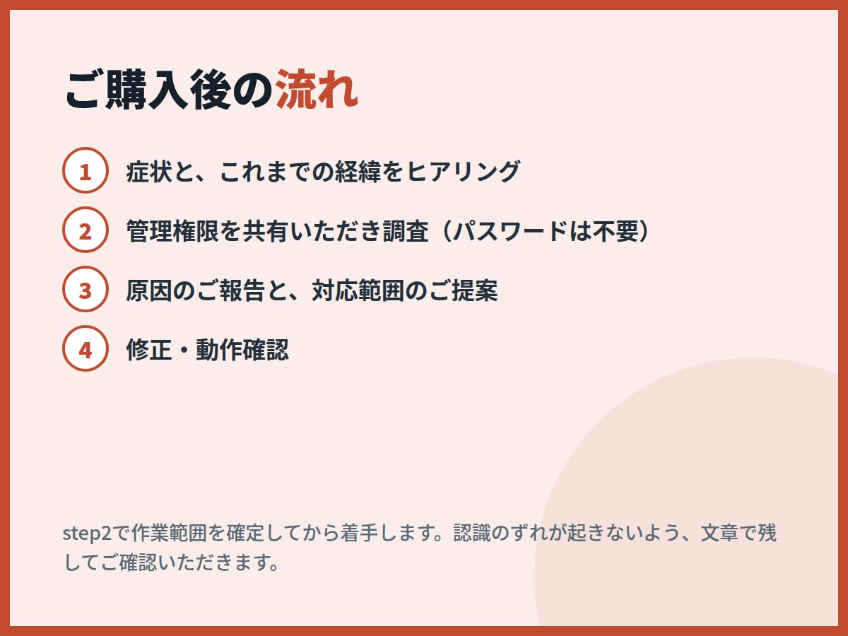 リッチメニューの不具合を調査・修正します 切り替わらない・表示されない。原因の特定から対応します イメージ6