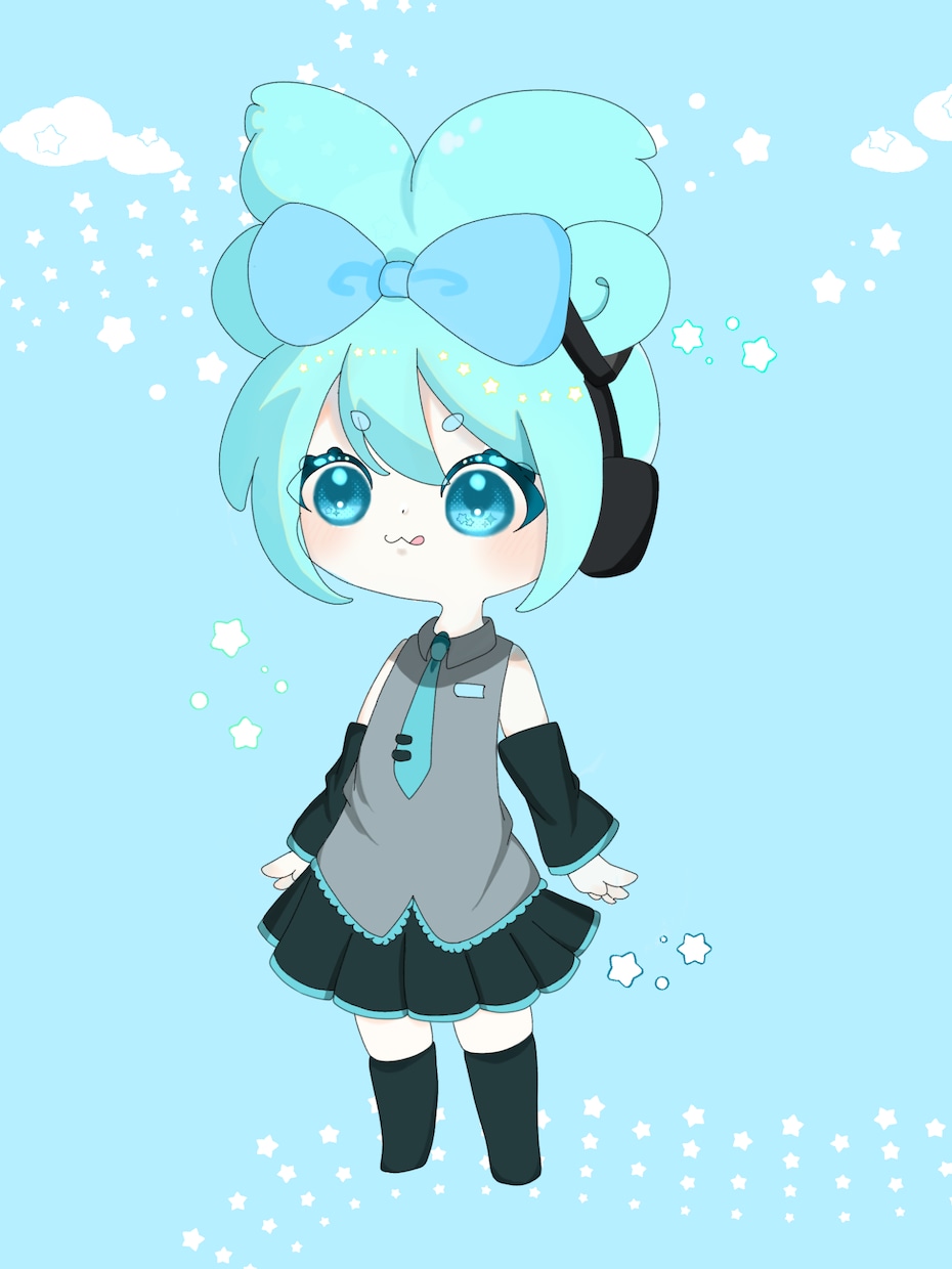 SDキャラを作成します！！ます SDキャラを描きます！！！とても可愛く仕上げますよ✨ イメージ1