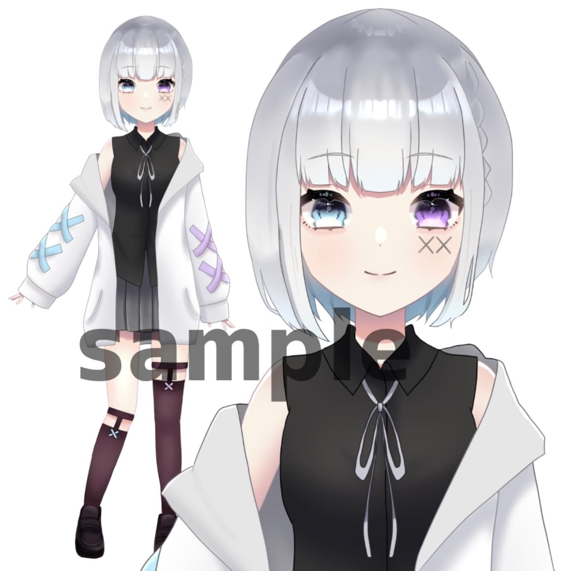 VTuber向けLive2Dモデル制作します イラスト制作～モデリングまで担当します！どちらか片方でも◯ イメージ2