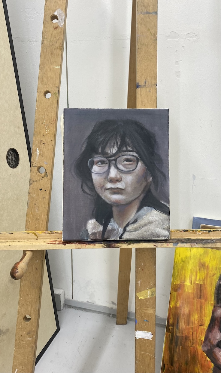 写真から油絵で肖像画をお描きします 油彩で“心に残る一枚”を描きます。 イメージ6