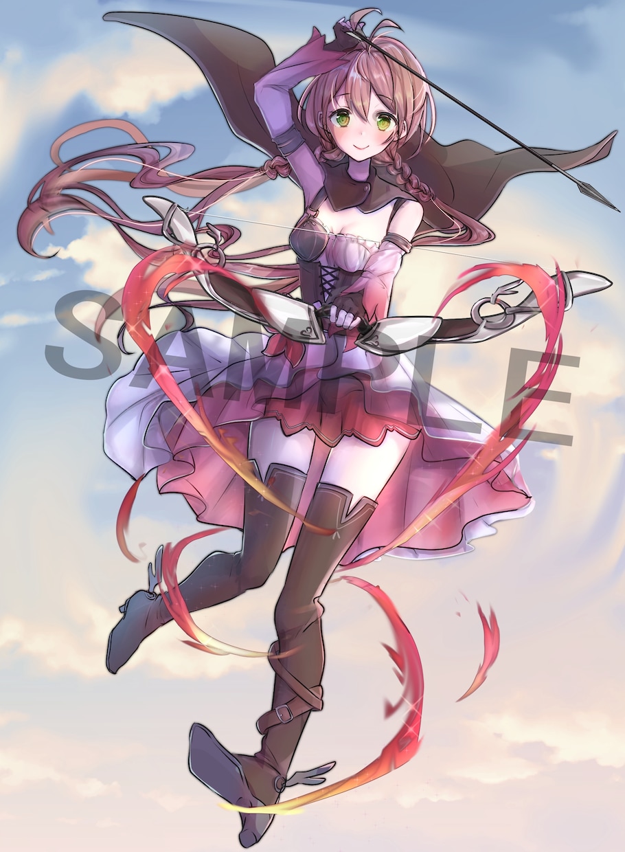 商用/版権/オリジナルok！綺麗な一枚絵描きます あなたの希望通りのイラスト描きます☆ イメージ7