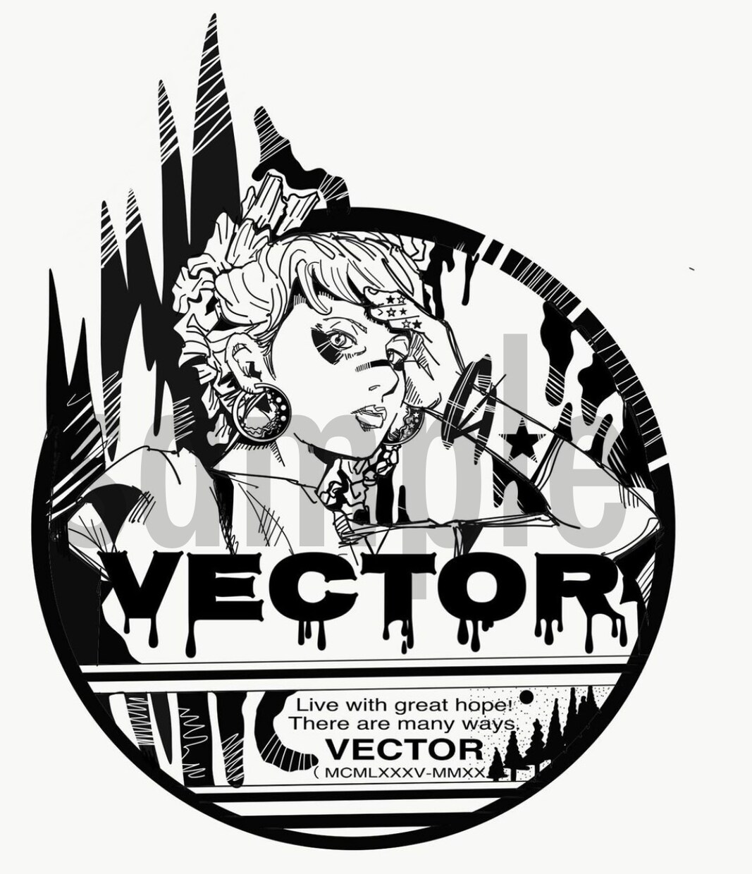おしゃれでスタイリッシュなロゴ作ります イラスト主体の他とは違う目を引くロゴを作成いたします。 イメージ9