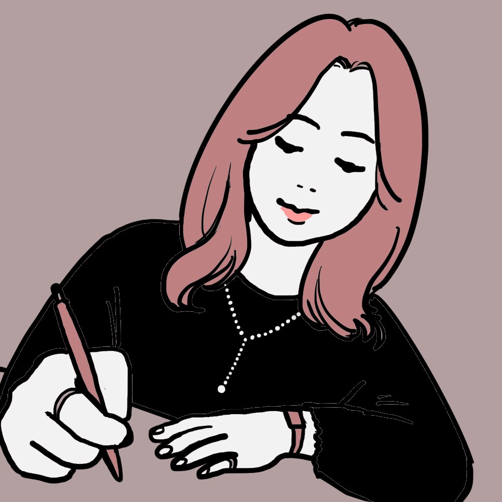 SNSアイコンに使える！ポップな似顔絵お描きします ご希望の色を使っておしゃれに仕上げます★ イメージ2