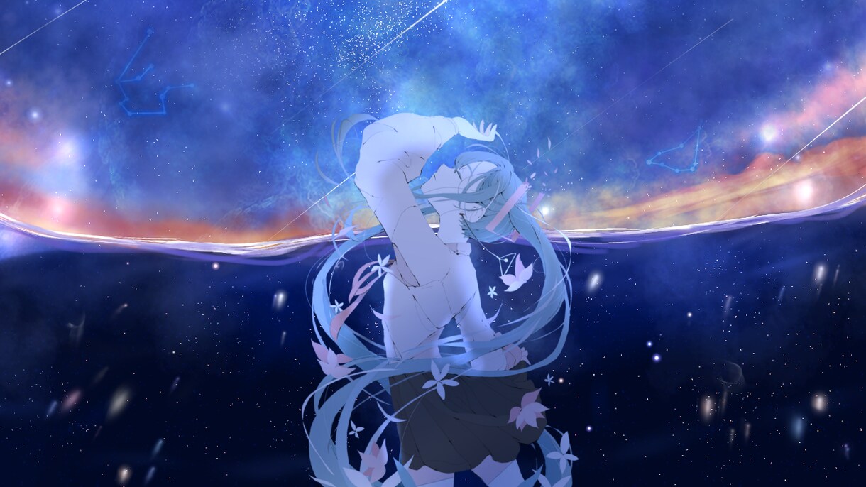 星空メインで背景描かせていただきます 星空がメインで背景をこの頃描いている者です イメージ10