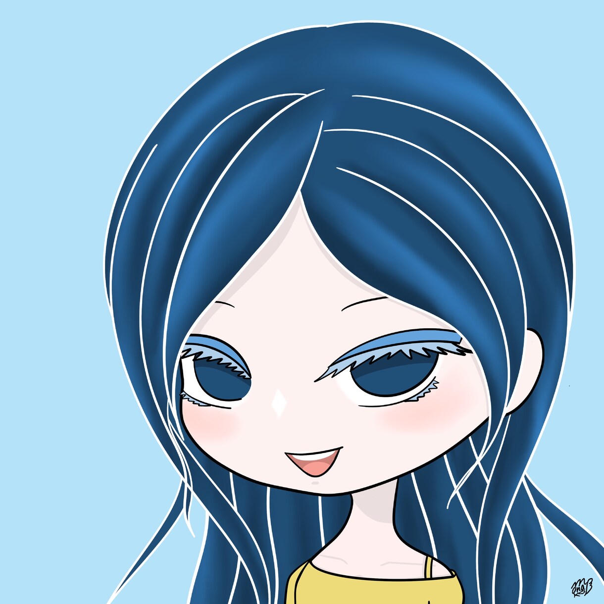 シンプル可愛いアイコン等作成します 媚びない目の可愛いキャラクター イメージ5