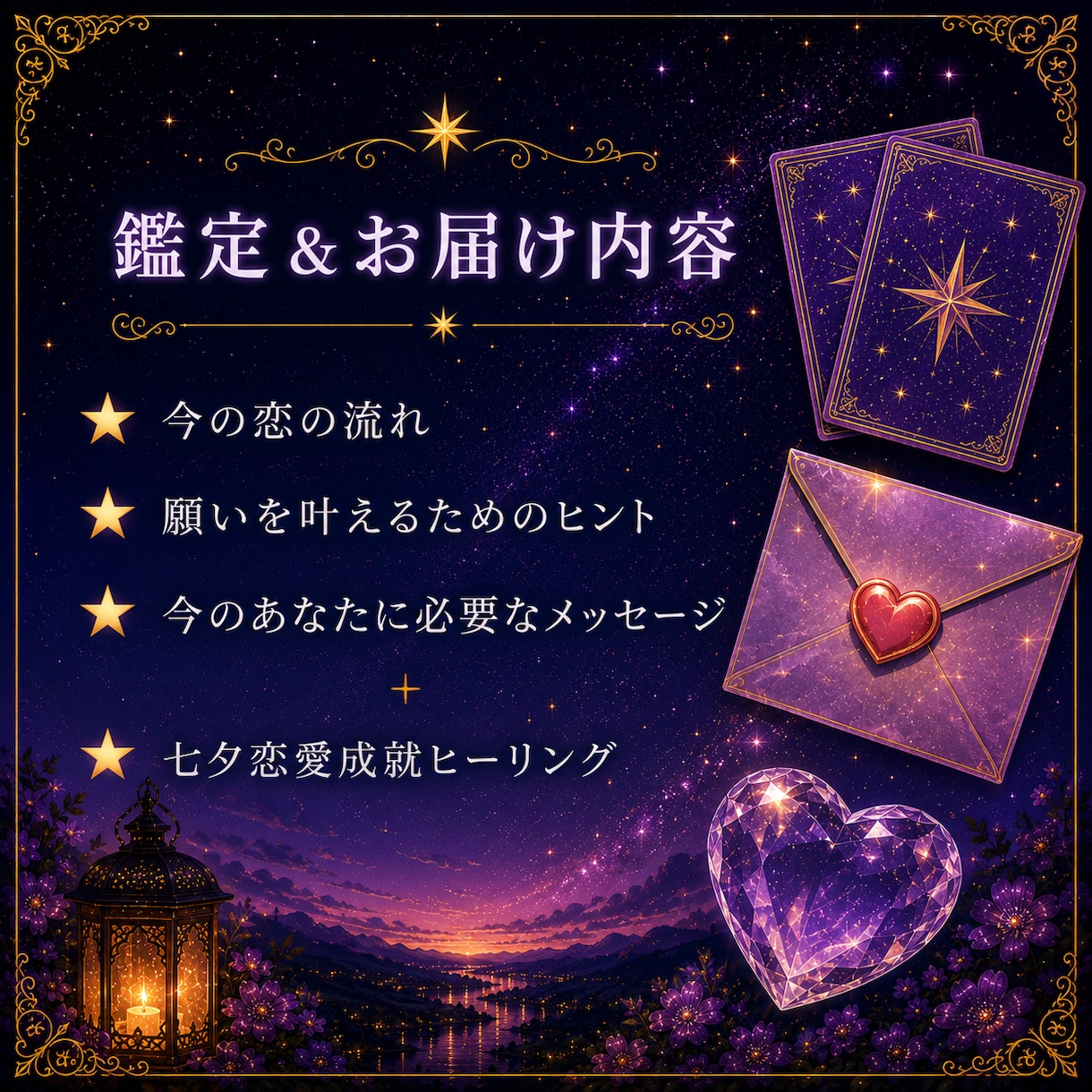 七夕恋愛成就タロットで願いを後押しします 七夕に願いを込めてみませんか？ イメージ7